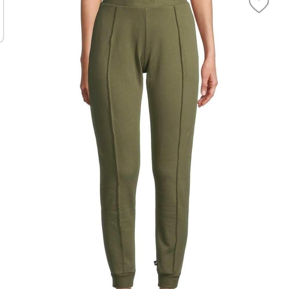 TEREZ olive green sweatpants Small nwt
